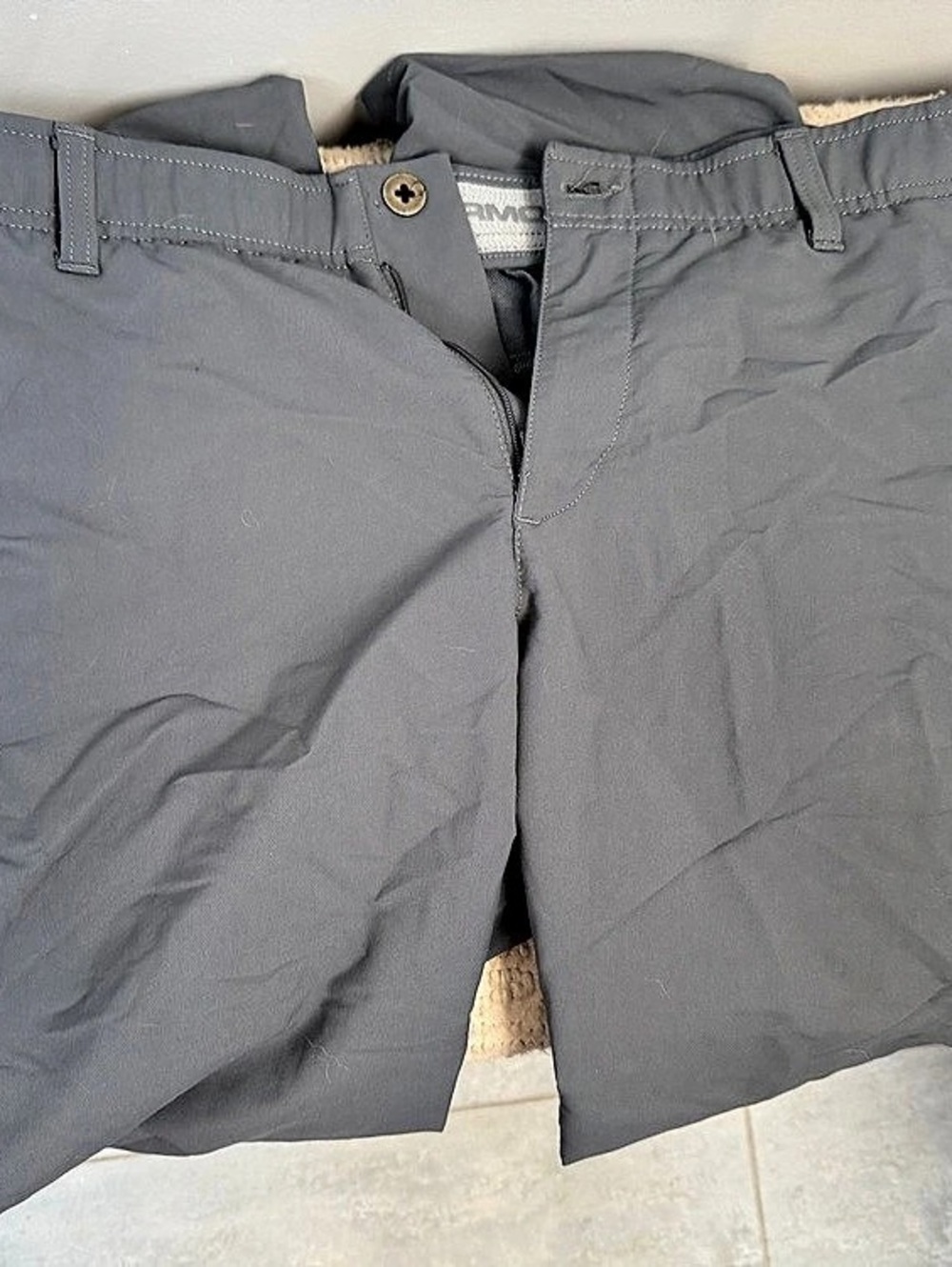 Under Armour Men's Golf Gray Athletic Pants 38/30